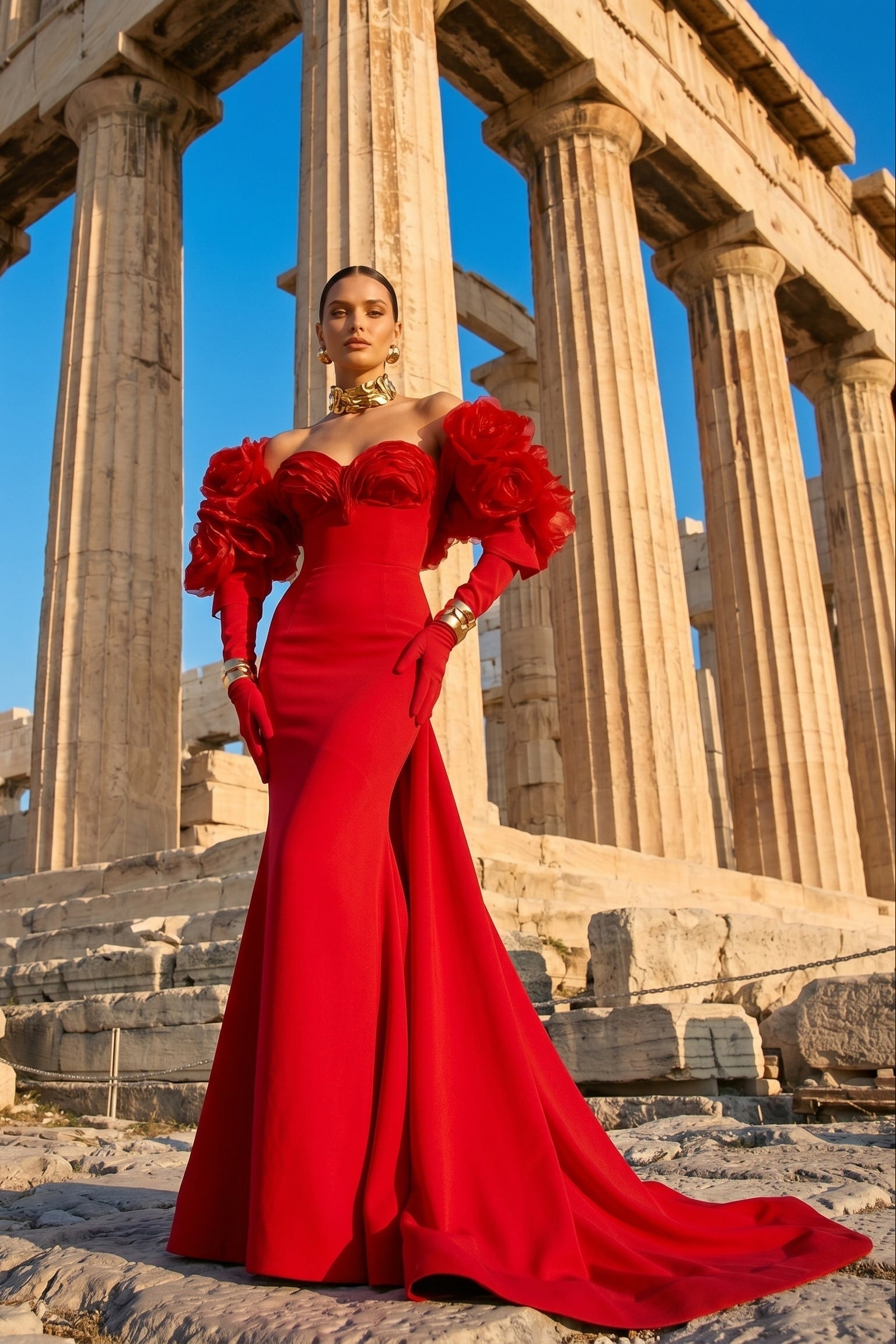 fouad sarkis red dress Fouad Sarkis 2886