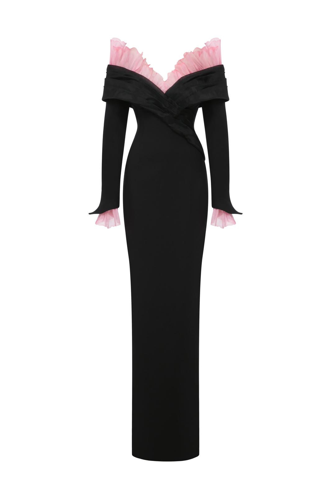【THE DRESS #25】 foufou
ベロアフレアスカート The Broquard Strapless Couture Dress | Fouad Sarkis 2747a